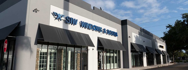 Exterior of SIW Windows and Doors showroom